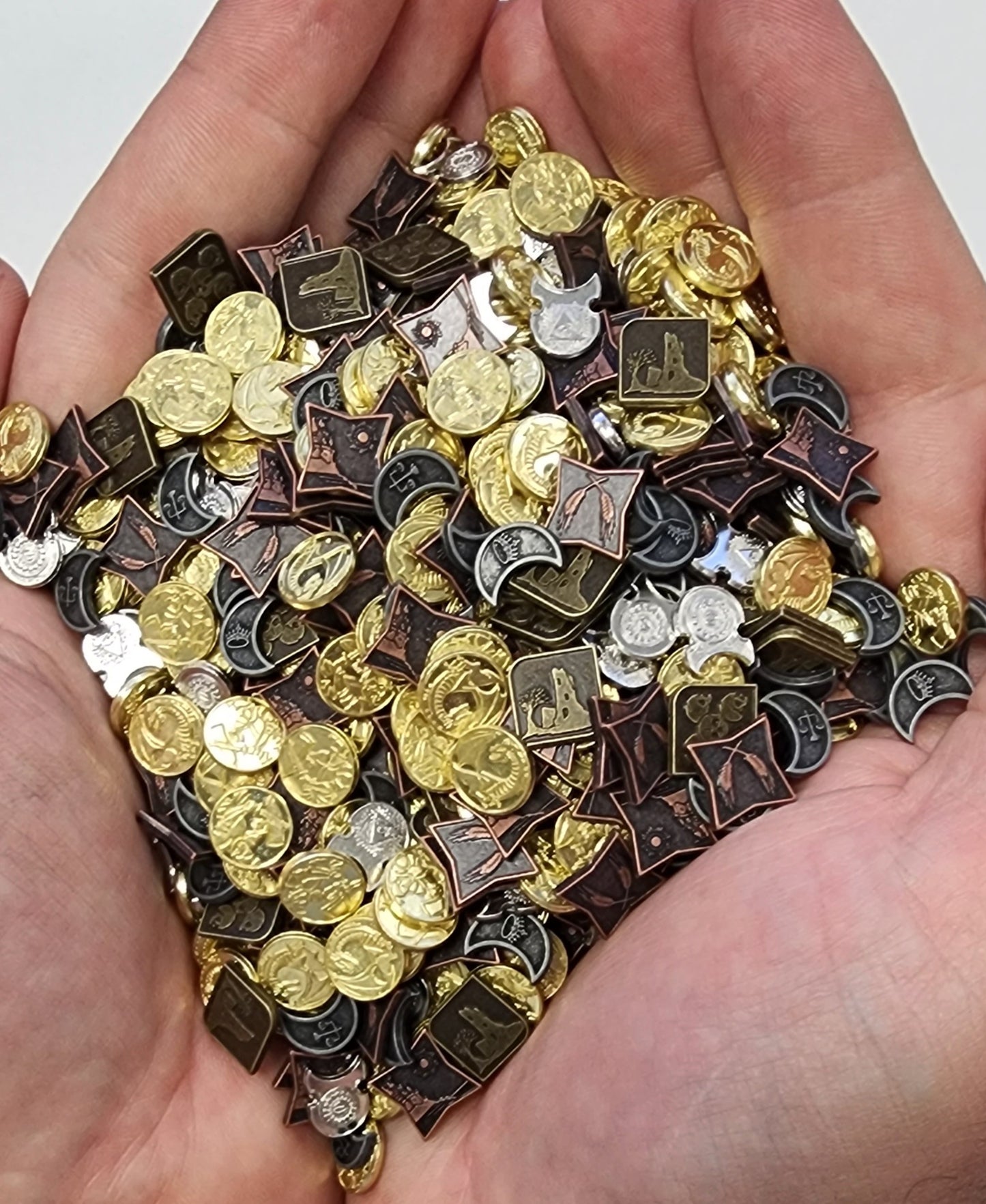 1000 MIXED Fantasy Coins - Value Pack