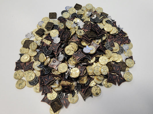 500 MIXED Fantasy Coins - Value Pack