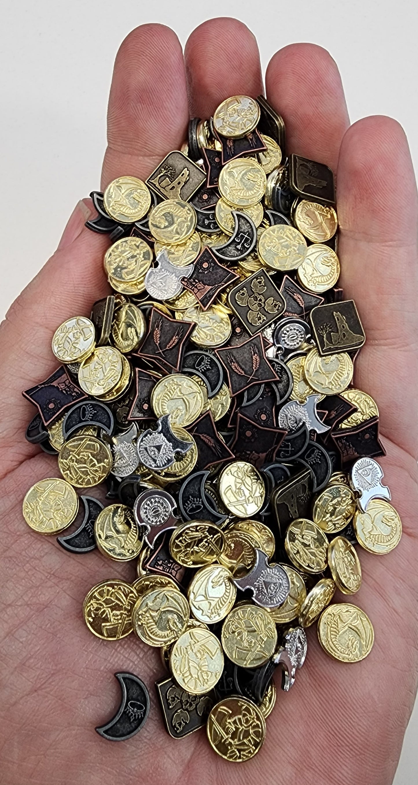 500 MIXED Fantasy Coins - Value Pack