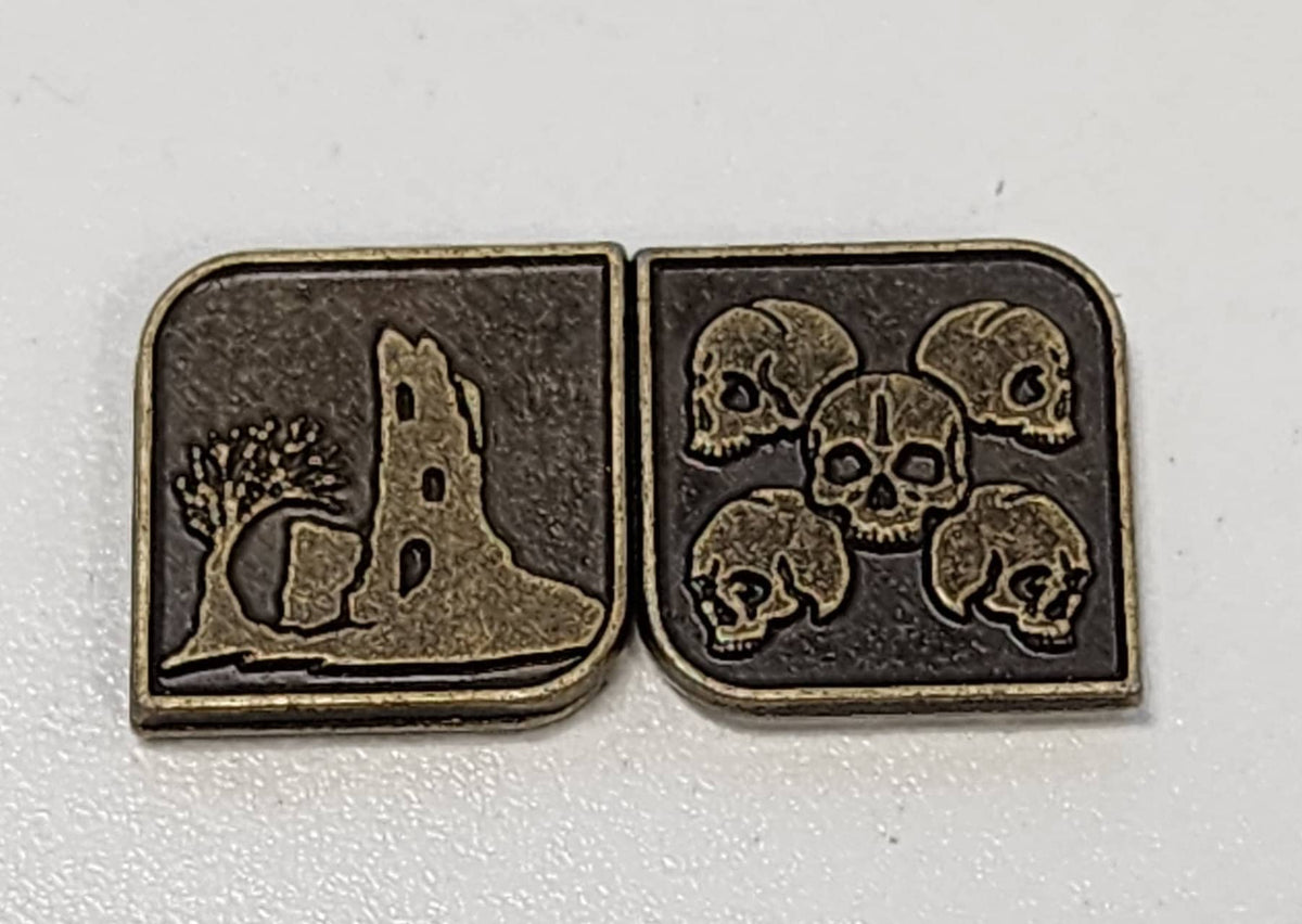 100 Electrum Metal Coins, detail view 7