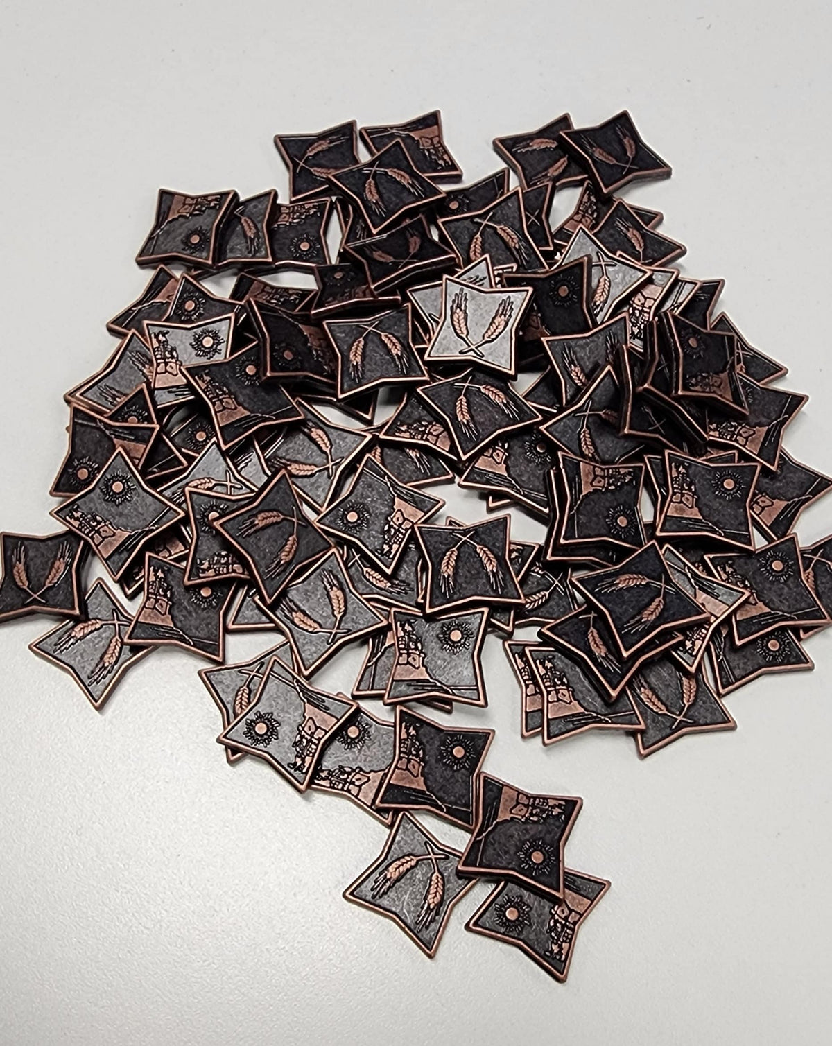 500 Copper Metal Coins, detail view 12