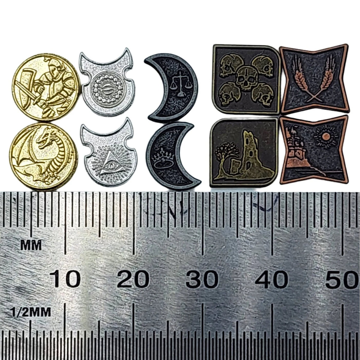 100 Mixed Metal Coins, detail view 10