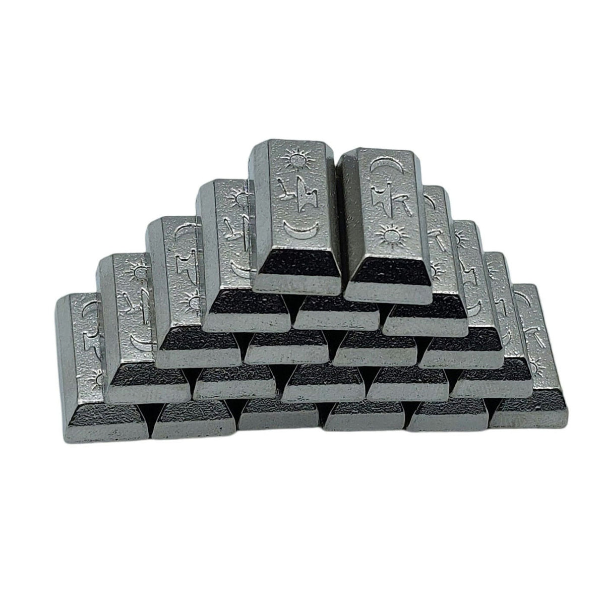 20 Platinum Metal Ingots, detail view 12