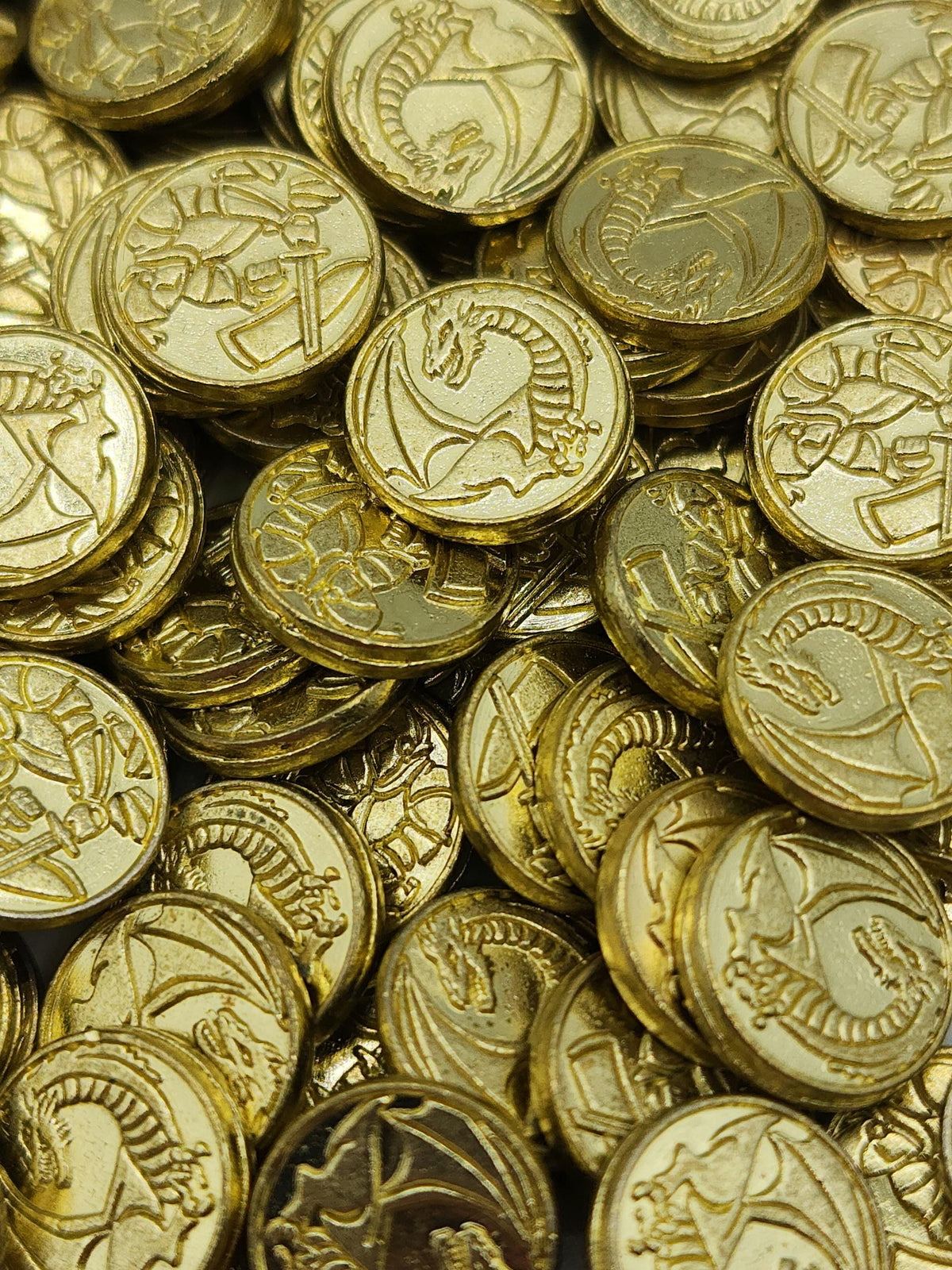 100 Gold Metal Coins, detail view 17