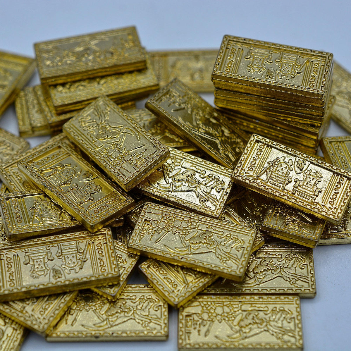 40 Gold Metal Trade Bars, detail view 9