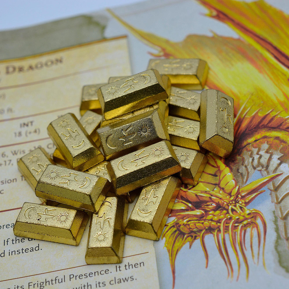 20 Gold Metal Ingots, detail view 6