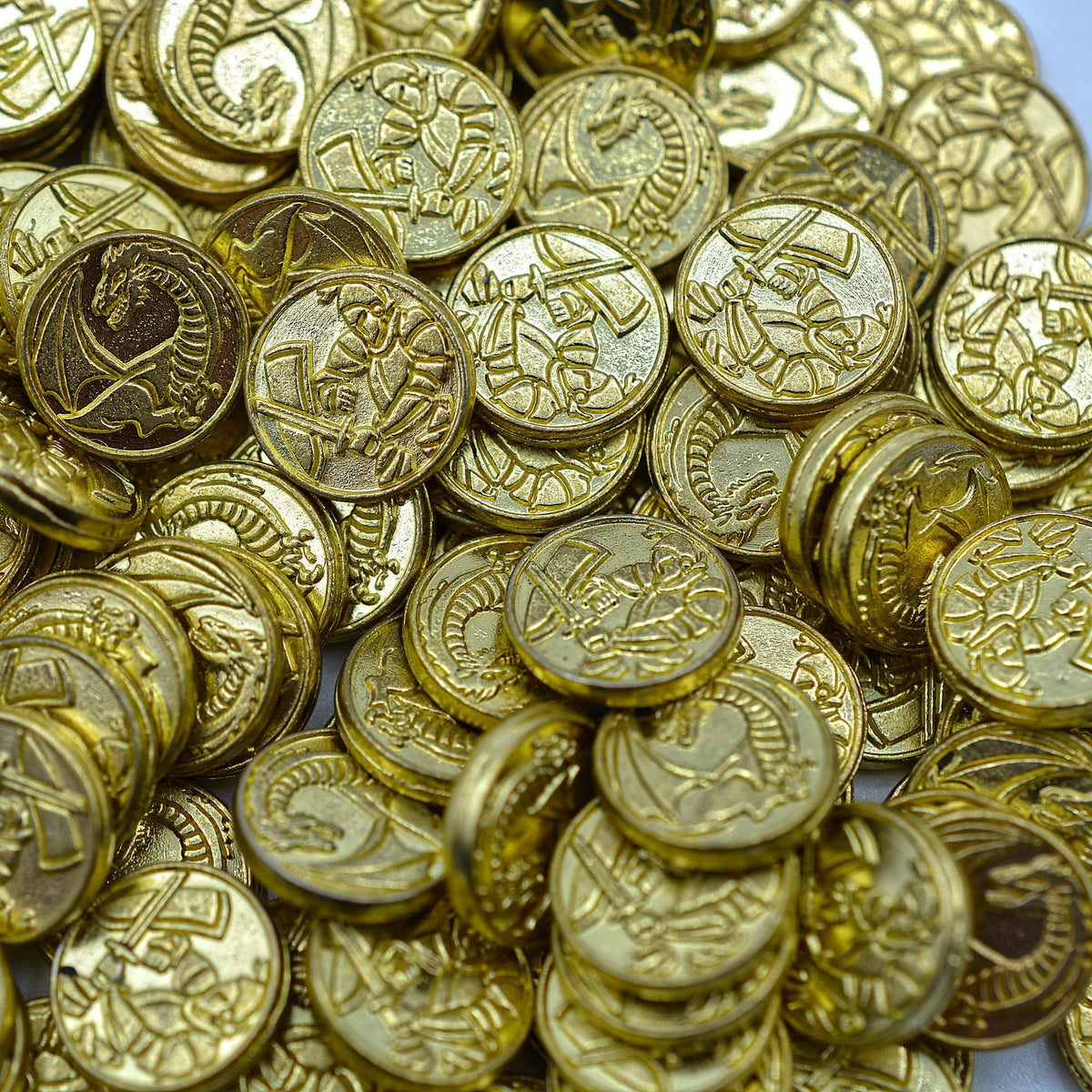 500 Gold Metal Coins, detail view 5