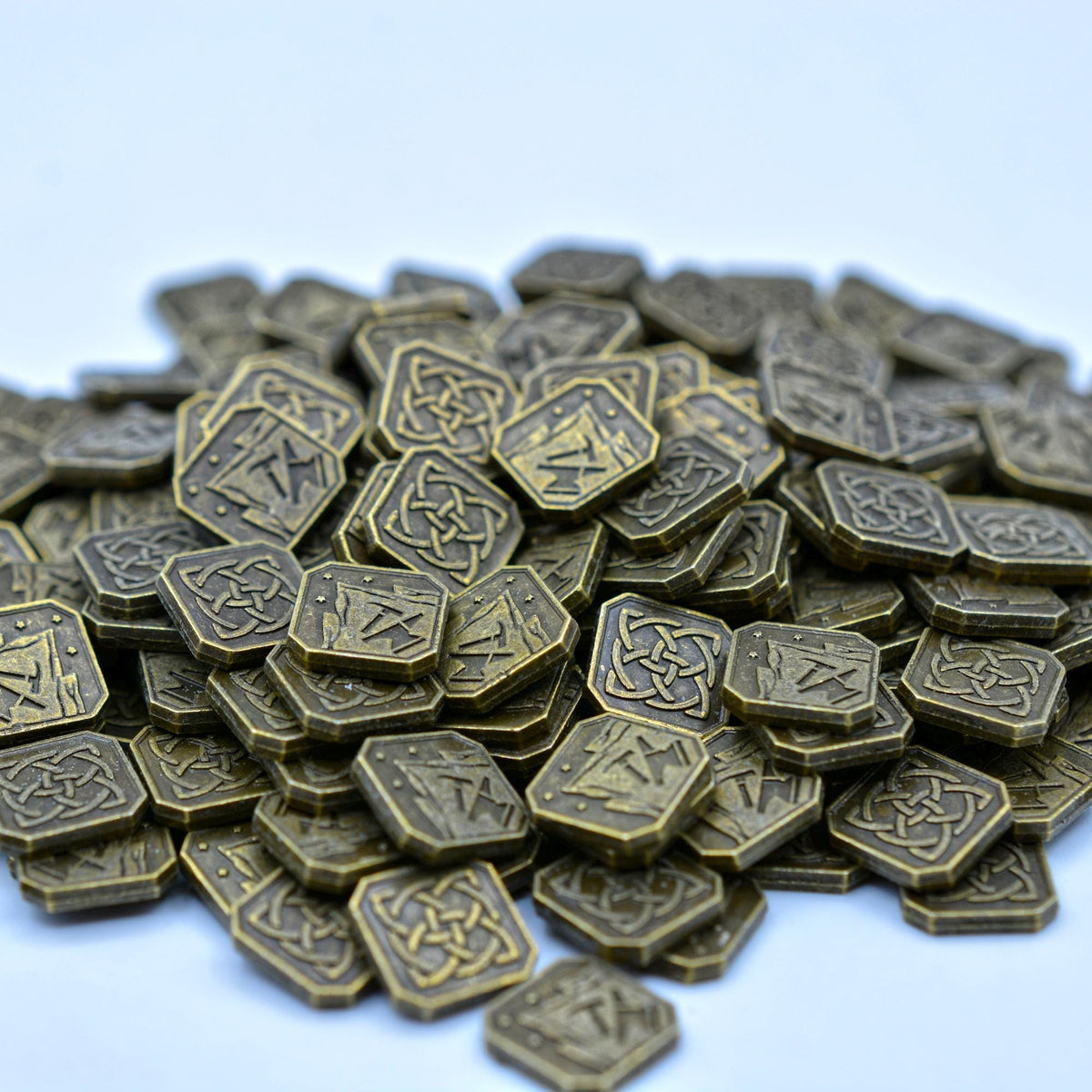 500 Gold Dwarven Metal Coins, detail view 5