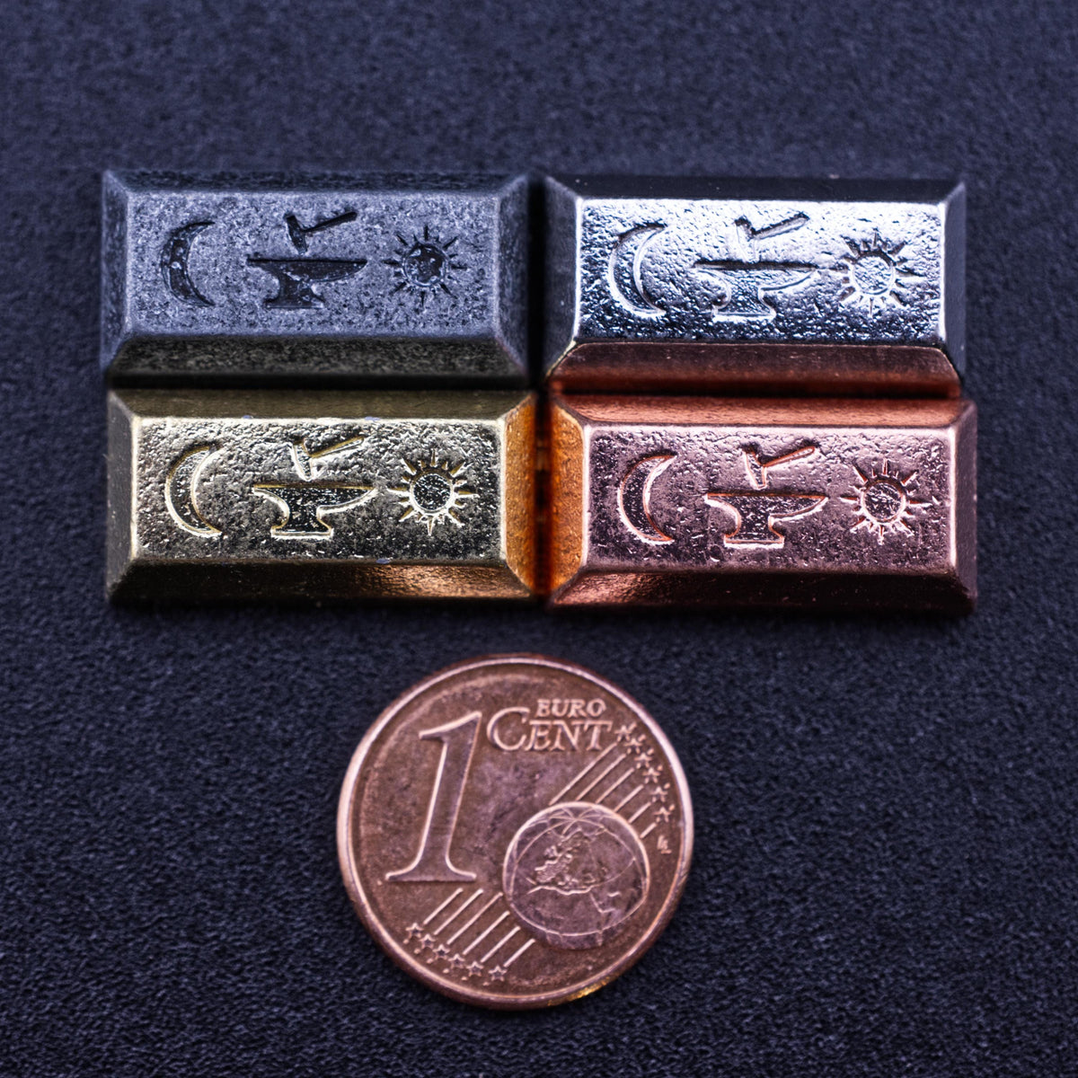 20 Mixed Metal Ingots, detail view 17