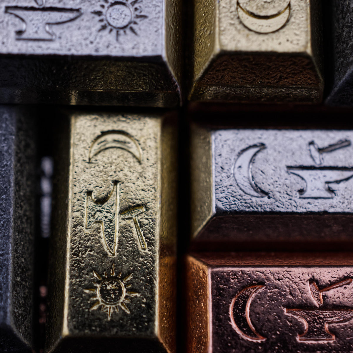20 Mixed Metal Ingots, detail view 12