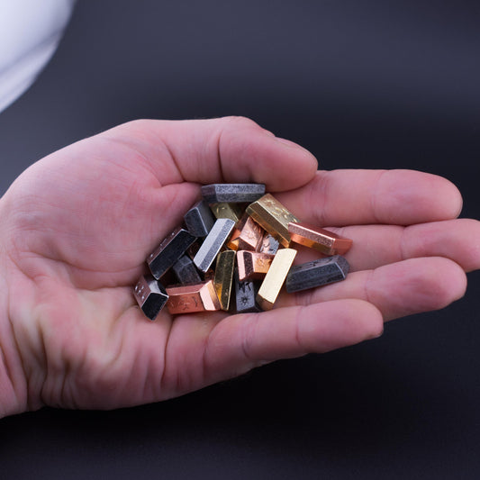 20 Mixed Metal Ingots for tabletop RPGs
