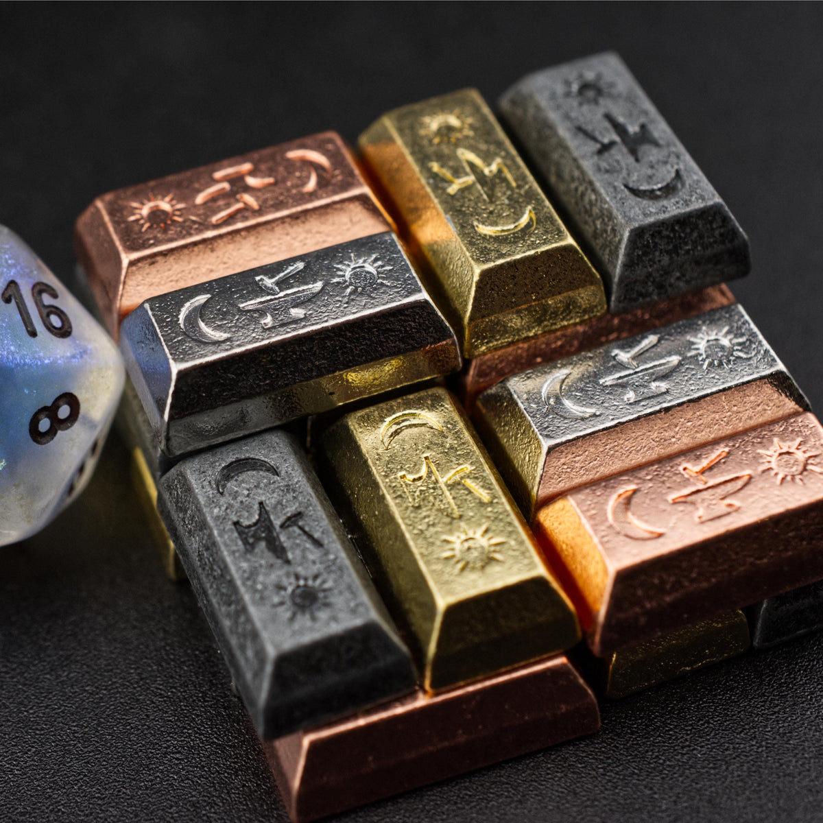 20 Mixed Metal Ingots, detail view 11
