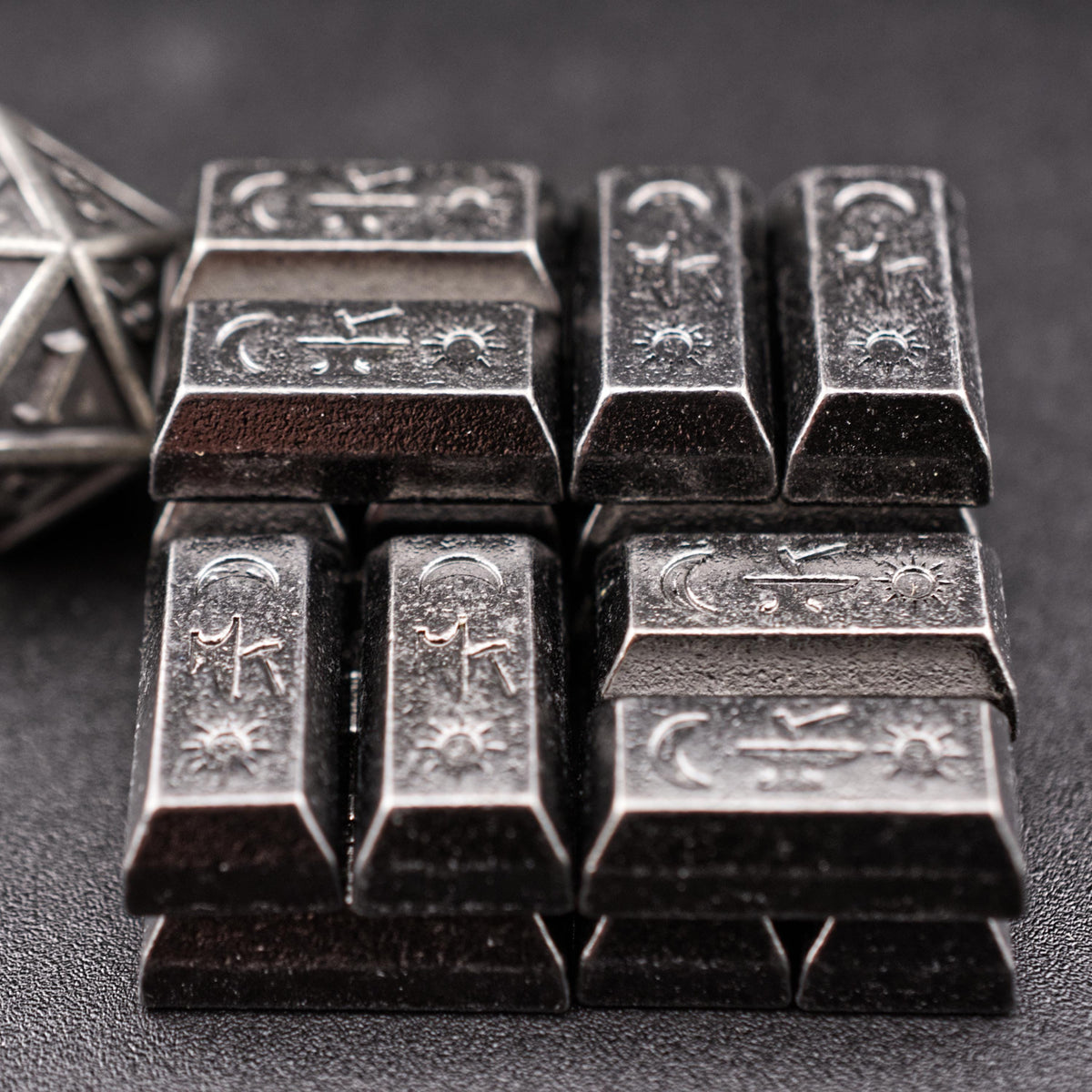 20 Dark Gunmetal Ingots, detail view 7