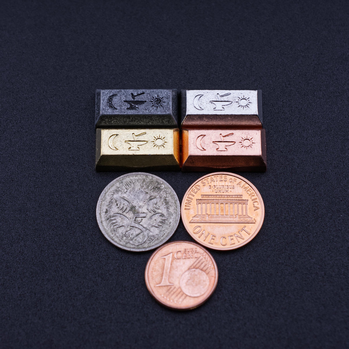 20 Mixed Metal Ingots, detail view 14