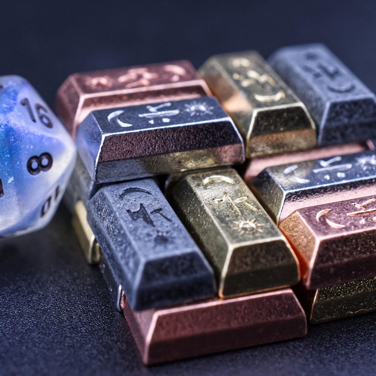 20 Mixed Metal Ingots, detail view 7
