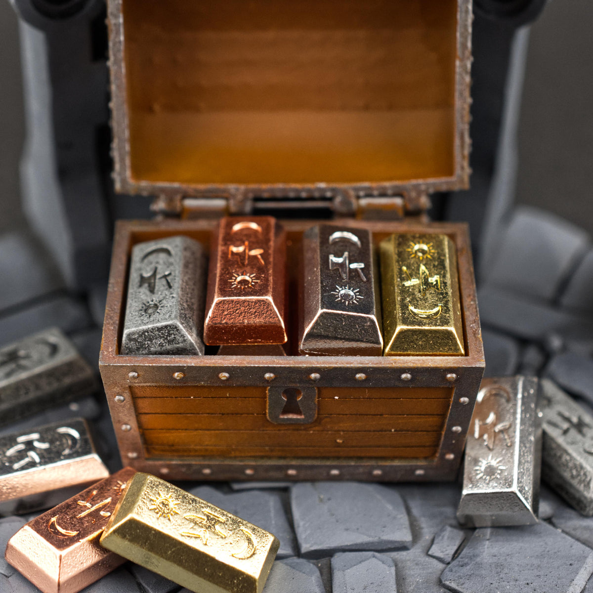 20 Mixed Metal Ingots, detail view 13