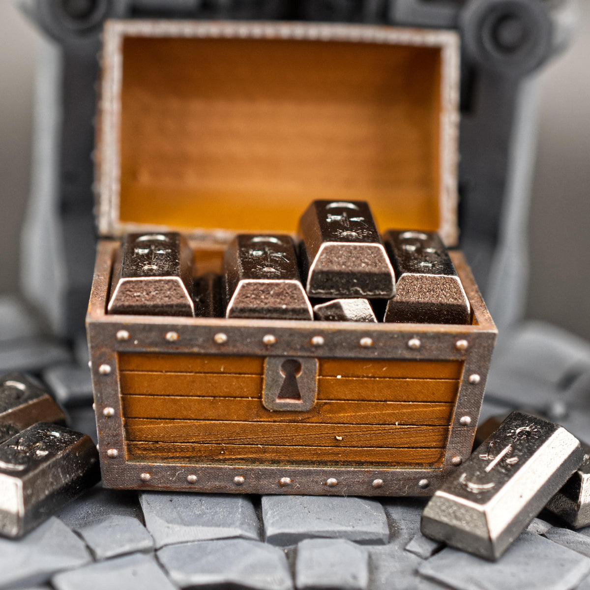 20 Dark Gunmetal Ingots, detail view 4