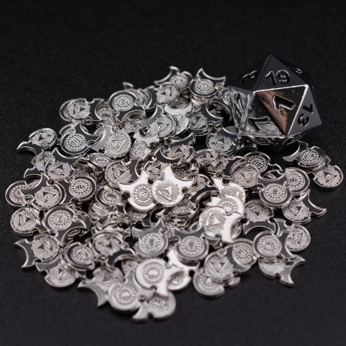 500 Platinum Metal Coins, detail view 6