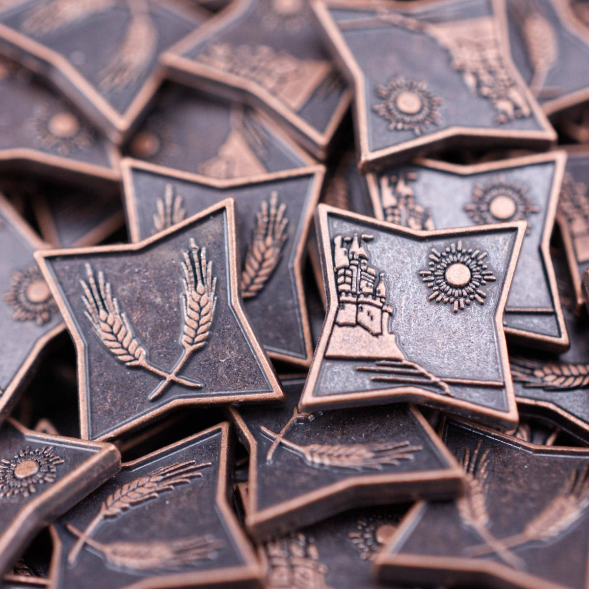 1,000 Copper Metal Coins, detail view 4