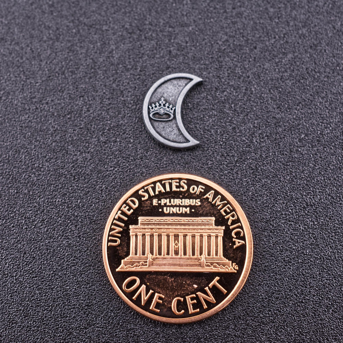 100 Silver Metal Coins, detail view 11