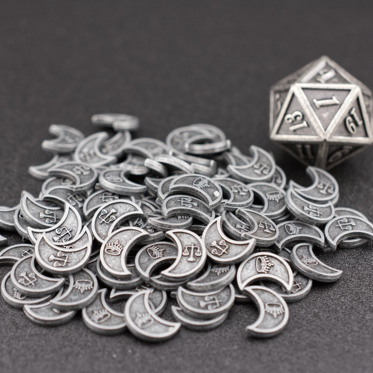 500 Silver Metal Coins, detail view 4