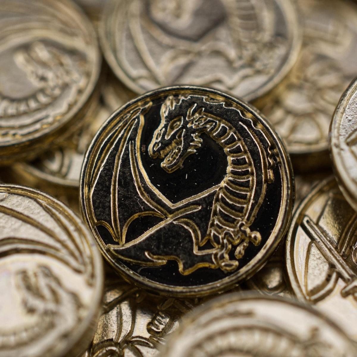 500 Gold Metal Coins, detail view 4