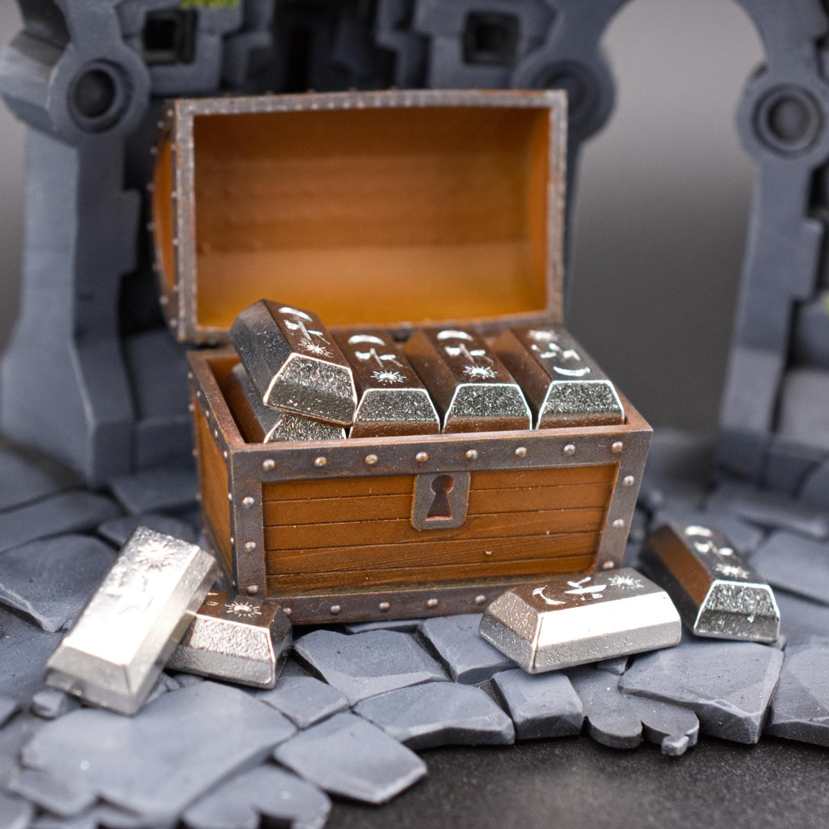 20 Platinum Metal Ingots, detail view 9
