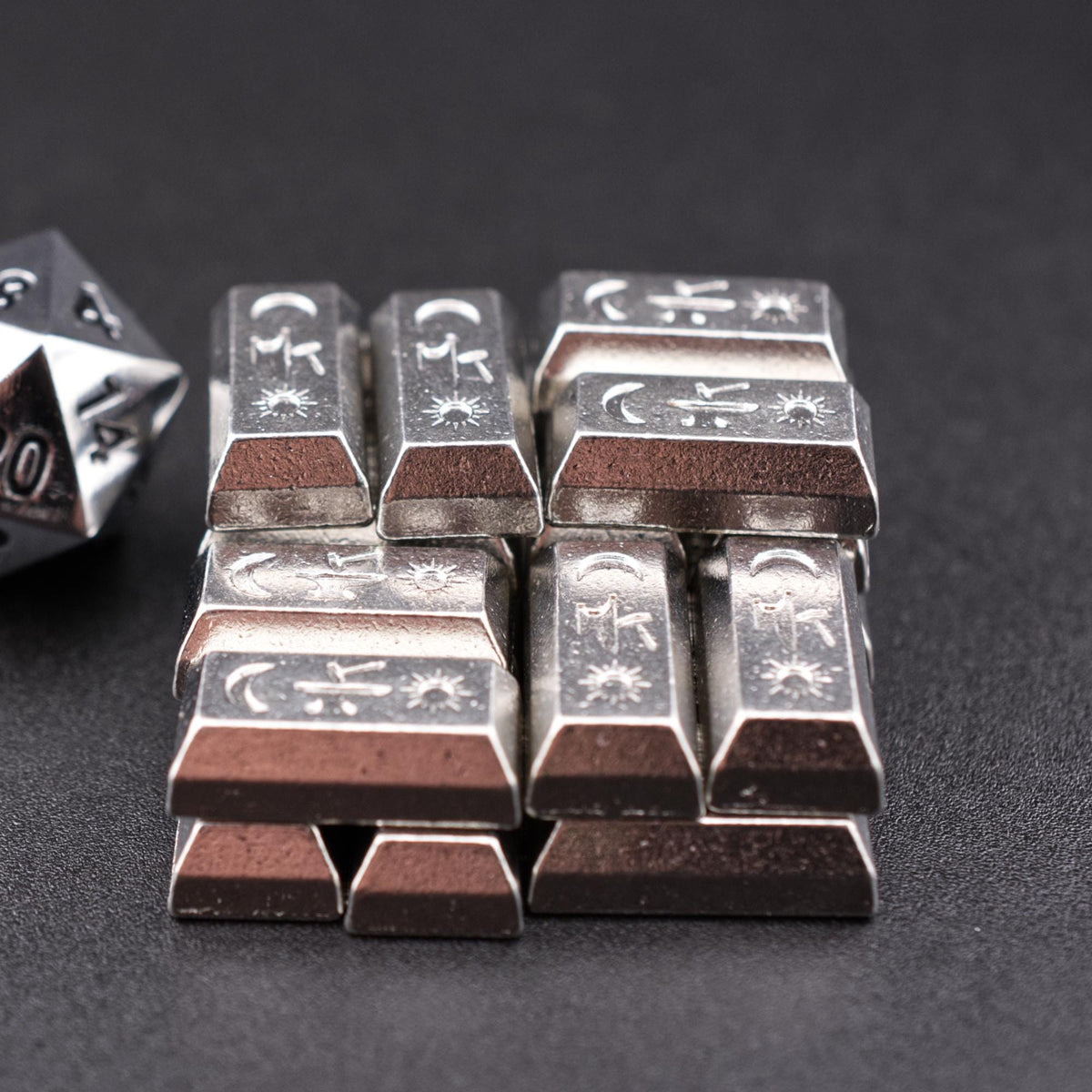 20 Platinum Metal Ingots, detail view 4