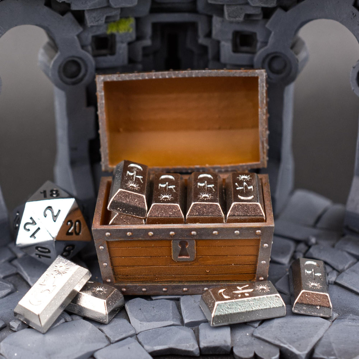 20 Platinum Metal Ingots, detail view 5